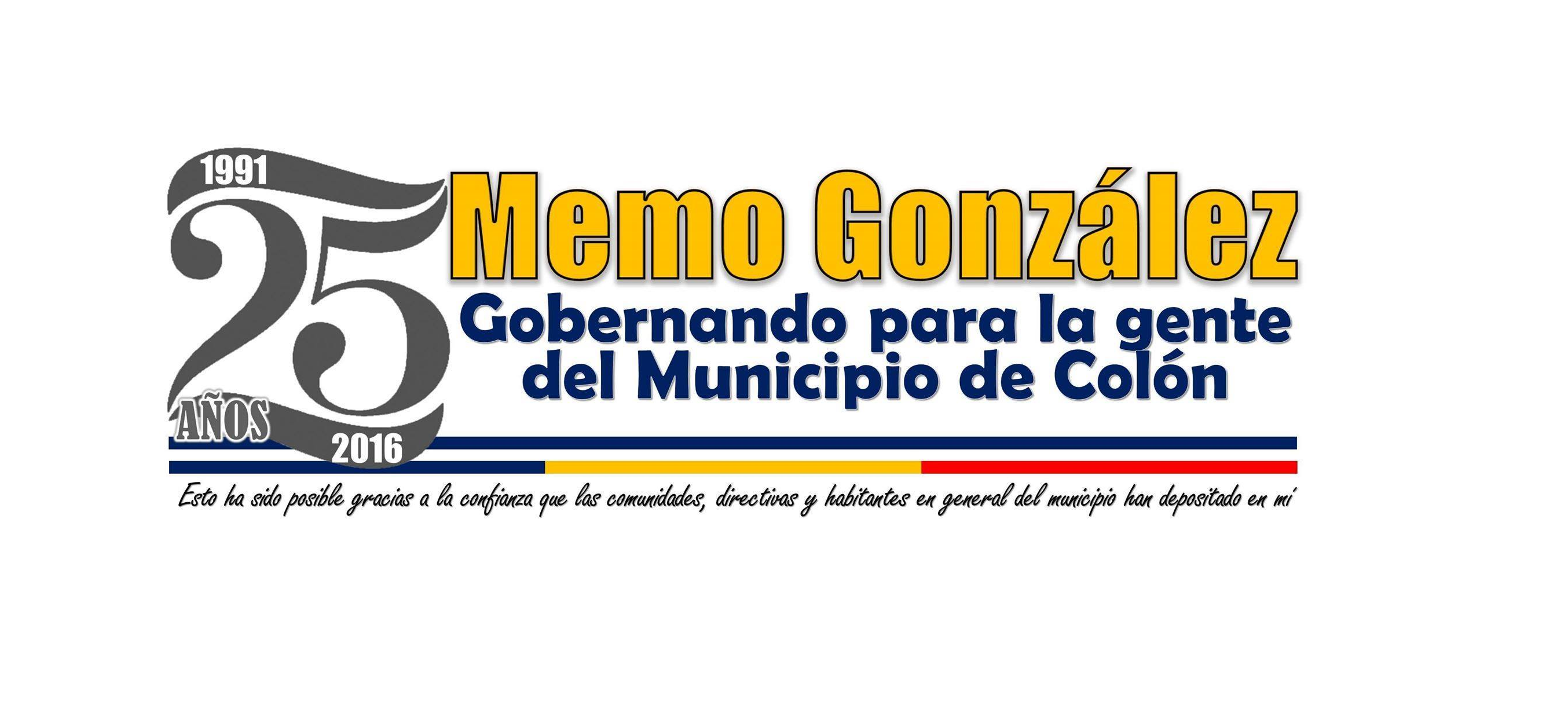 25 AÑOS GOBERNANDO PARA LA GENTE DEL MUNICIPIO DE COLÓN